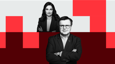 Marzena Tabor-Olszewska, zastępczyni redaktora naczelnego i Krzysztof Adam Kowalczyk, kierownik dzia