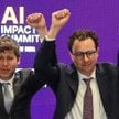 Dario Amodei (z prawej) i Sam Altman, szefowie Anthropic i OpenAI, to obecni królowie sztucznej inte