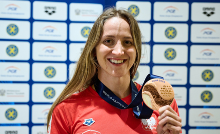 Katarzyna Wasick zdobyła brązowy medal mistrzostw świata na 50 m stylem dowolnym
