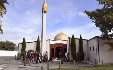 Meczet Al Nur w Christchurch, w którym Brenton Tarrant zabił 41 osób.