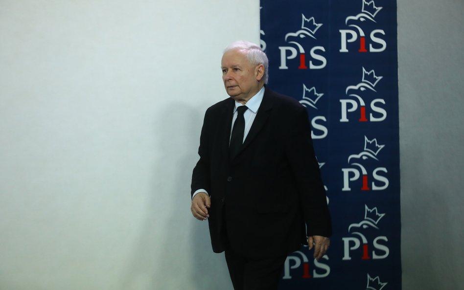 Prezes PiS Jarosław Kaczyński