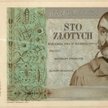 Od 15 tys. zł rozpocznie się licytacja projektu banknotu z 1939 r.