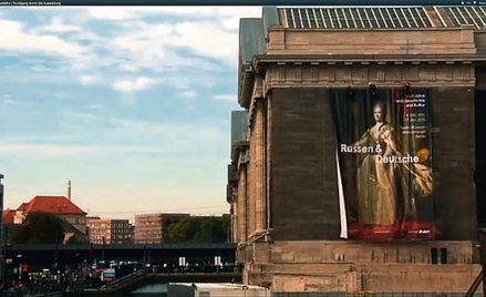 Katarzyna w Berlinie: piękna twarz Rosji