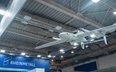 Dron rozpoznawczy LUNA NG VTOL opracowany przez Rheinmetall na międzynarodowych targach zbrojeniowyc