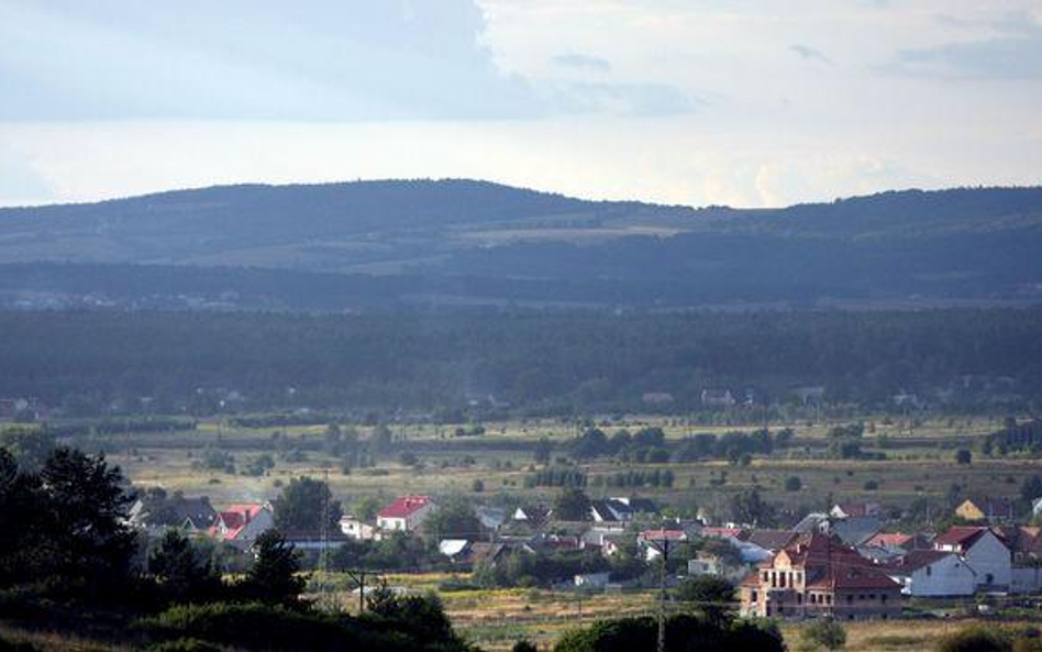 Panorama Gór Świętokrzyskich