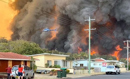 Wielkie pożary w Australii. Są ofiary