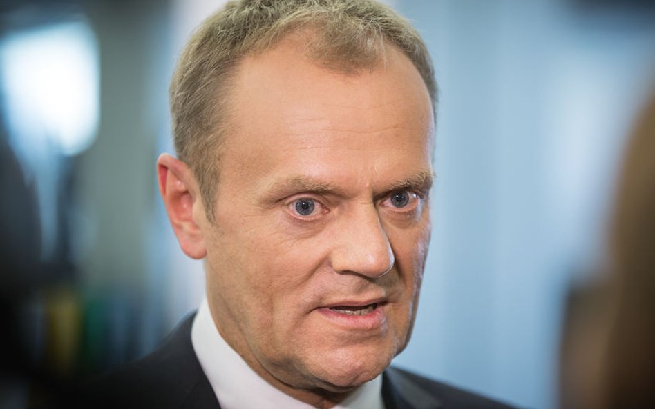 Przewodniczący Rady Europejskiej Donald Tusk