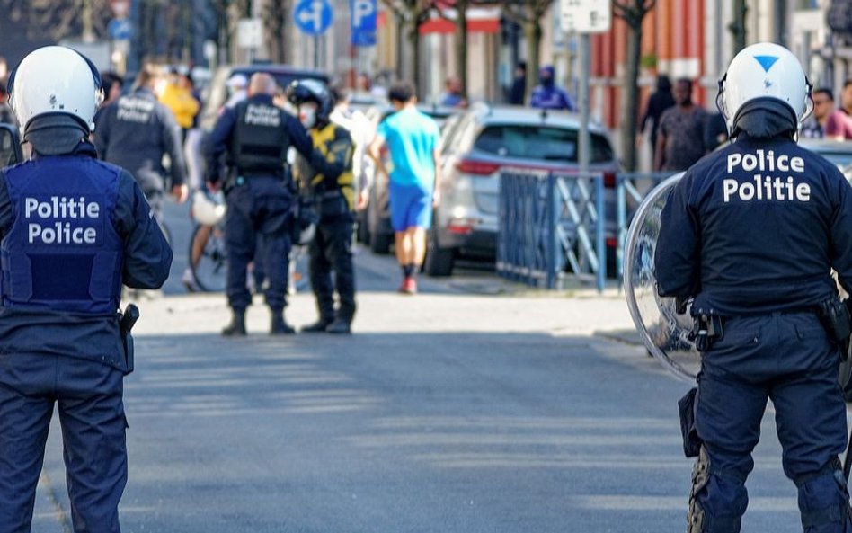 Bruksela: 43 aresztowanych po zamieszkach w dzielnicy Anderlecht