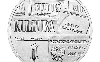Najnowsza moneta kolekcjonerska NBP, upamiętniająca 70-lecie Kultury Paryskiej.