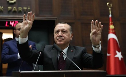 Prezydent Turcji obdarowany czterema lwami