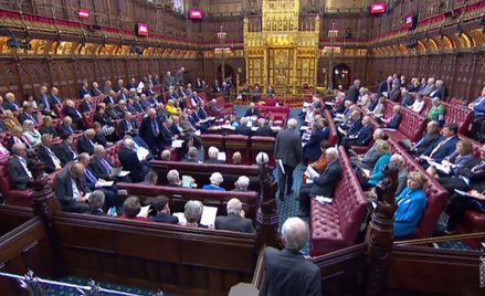 Twardy brexit: Izba Lordów popiera sprzeciw opozycji