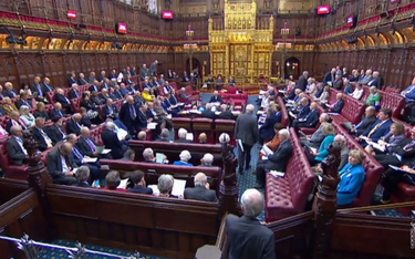 Twardy brexit: Izba Lordów popiera sprzeciw opozycji