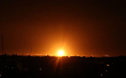 Izrael znów zaatakował cele w Strefie Gazy