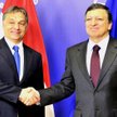 Premier Węgier Viktor Orban i szef Komisji Europejskiej Jose Manuel Barroso