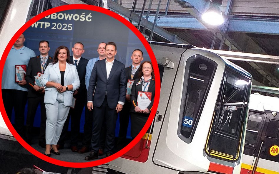 Pracownicy warszawskiego transportu odebrali nagrody z rąk prezydenta miasta
