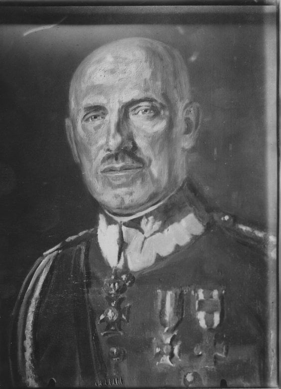 Generał Stanisław Szeptycki - portret.