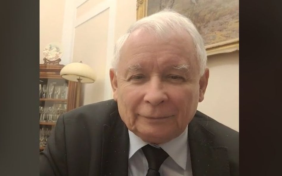 Prezes PiS Jarosław Kaczyński