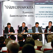 Paneliści (od lewej): Robert Sochacki, wiceprezes BGK, Krzysztof Hetman, wiceminister rozwoju region