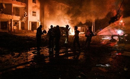 Pożar w Hajfie po irańskim ataku