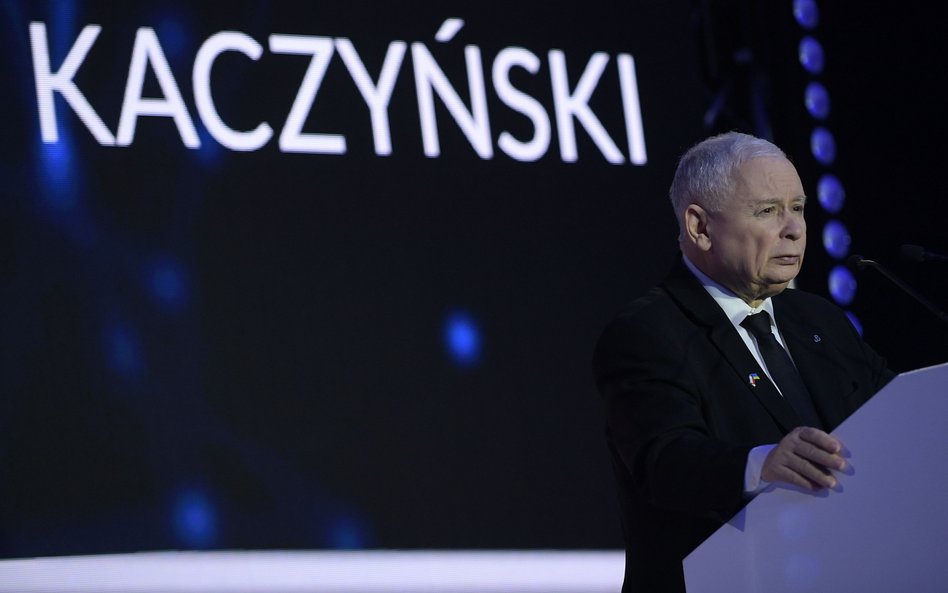 Prezes PiS Jarosław Kaczyński na Zjeździe Krajowym Stowarzyszenia OdNowa