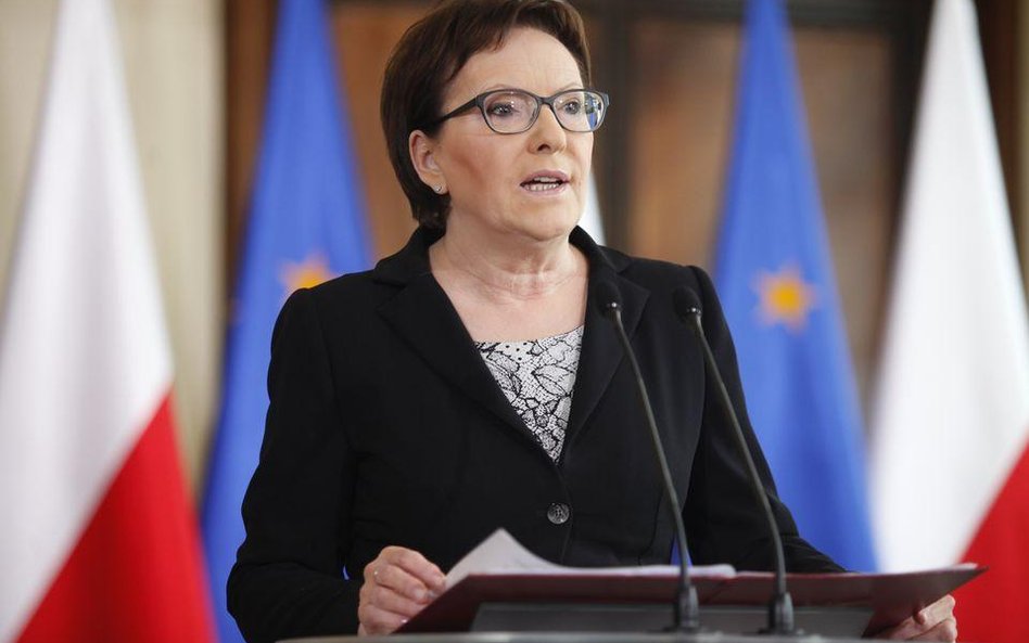 Premier Ewa Kopacz