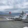 Bayraktar TB3 na pokładzie okrętu TCG Anadolu