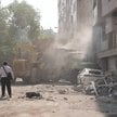 Budynek uszkodzony przez izraelski atak, Teheran, 13 czerwca 2025 r.