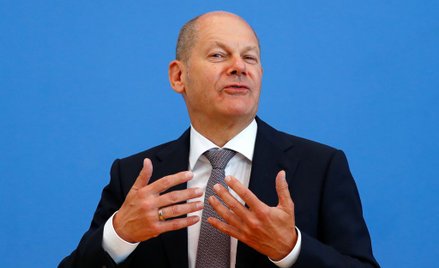 Minister finansów Niemiec Olaf Scholz