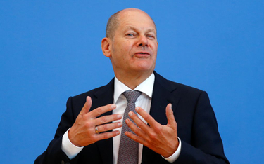 Minister finansów Niemiec Olaf Scholz