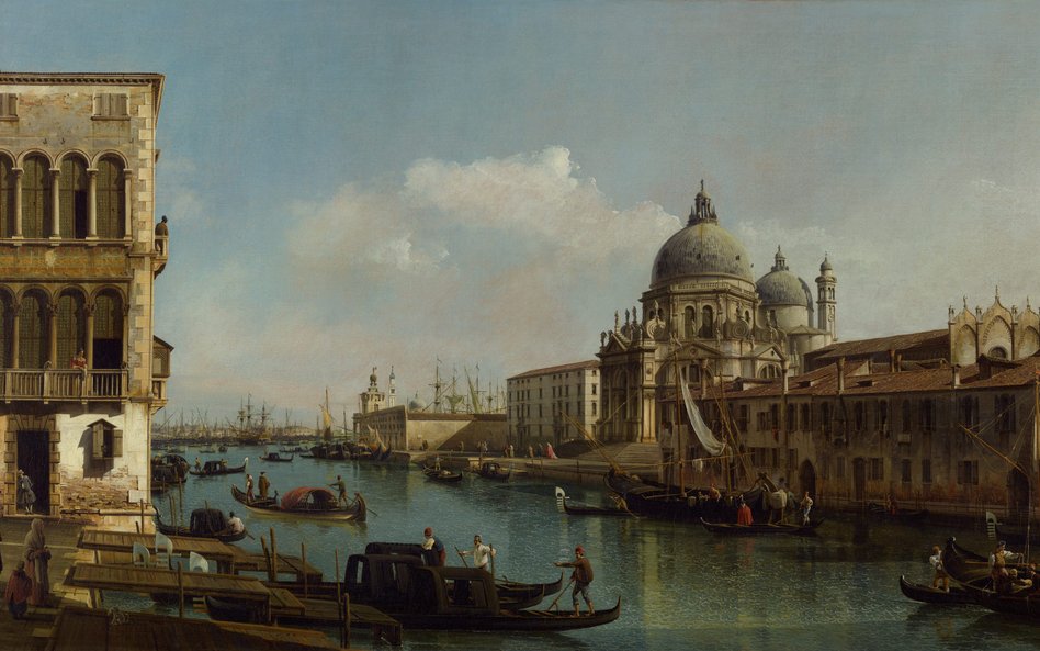 Bernardo Belotto, „Widok na Canal Grande”, J. Paul Getty Museum, Los Angeles