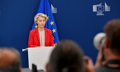 Przewodnicząca Komisji Europejskiej Ursula von der Leyen