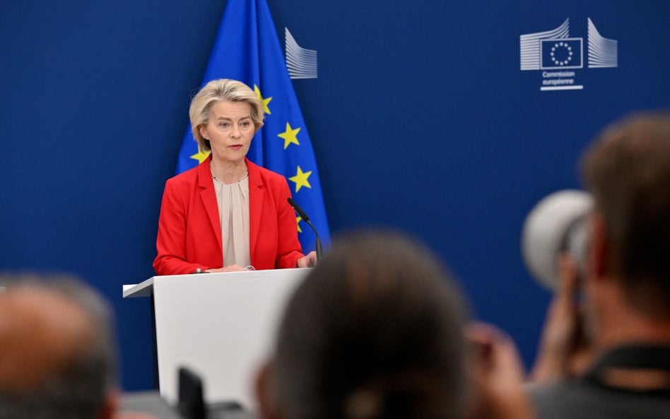 Przewodnicząca Komisji Europejskiej Ursula von der Leyen