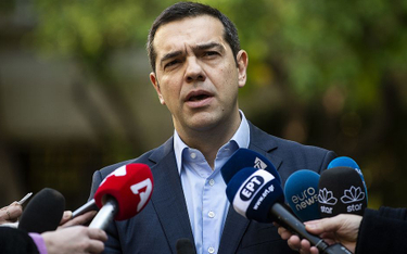 Premier Grecji Alexis Cipras