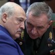 Aleksander Łukaszenko z ministrem obrony Białorusi Wiktarem Chreninem