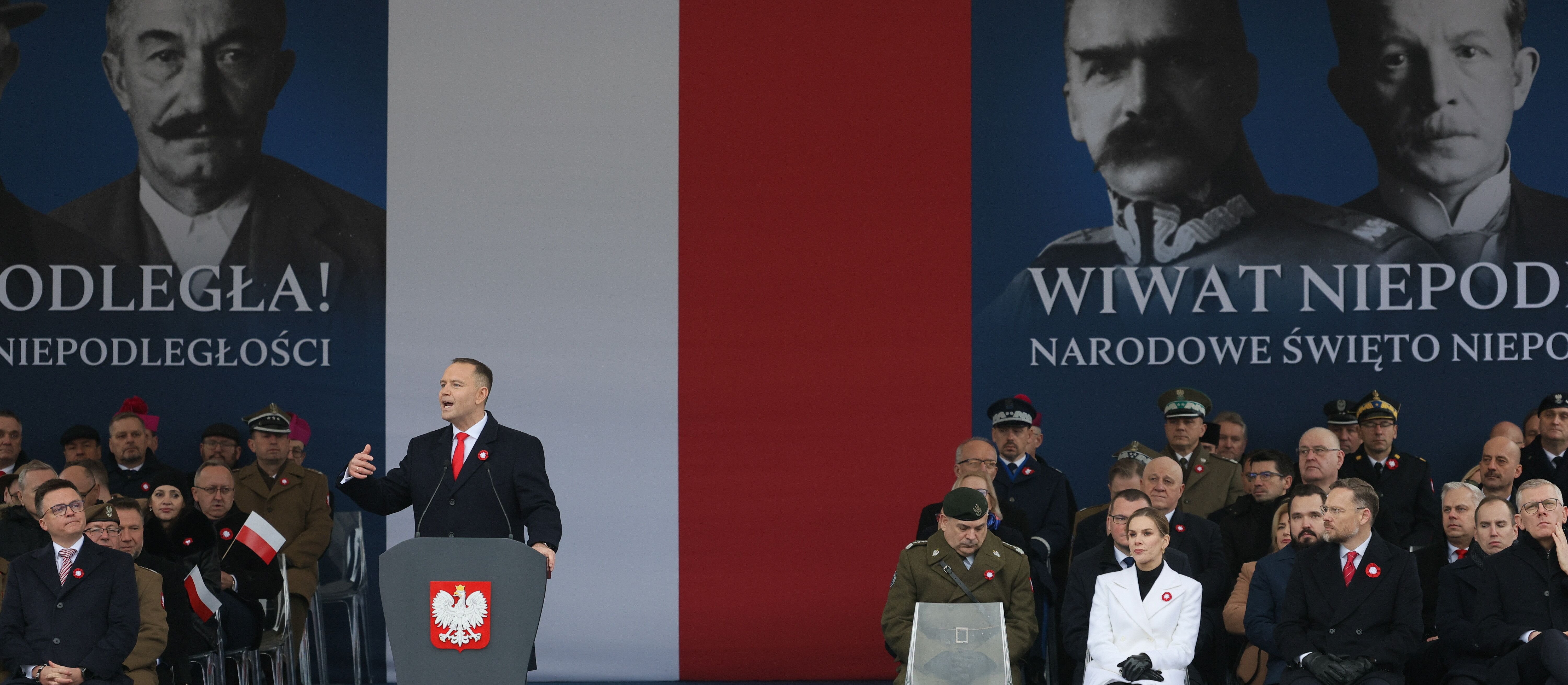Bronisław Komorowski o przemówieniu Karola Nawrockiego: Aż strasznie słuchać