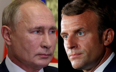 Emmanuel Macron niemal dwie godziny rozmawiał z Władimirem Putinem