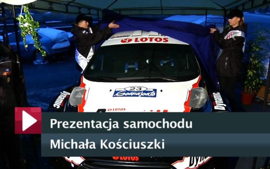 Prezentacja samochodu Michała Kościuszki