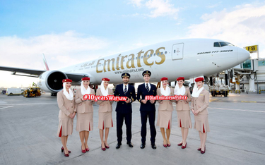 Emirates świętują jubileusz w Polsce. 1,6 miliona pasażerów w 10 lat