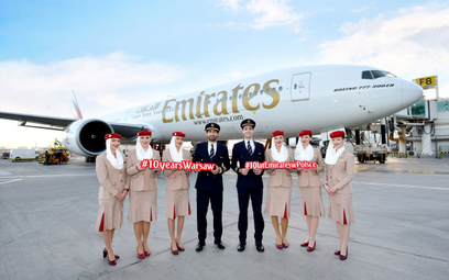 Emirates świętują jubileusz w Polsce. 1,6 miliona pasażerów w 10 lat