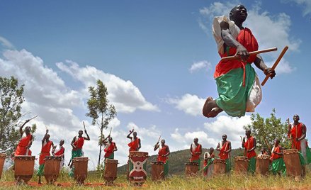 Królewscy bębniarze z Burundi