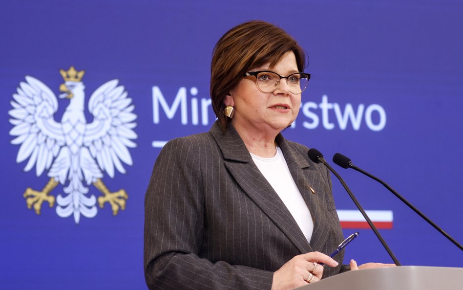 Minister zdrowia Izabela Leszczyna