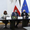 Marcin Bosacki na jednym z posiedzeń senackiej komisji