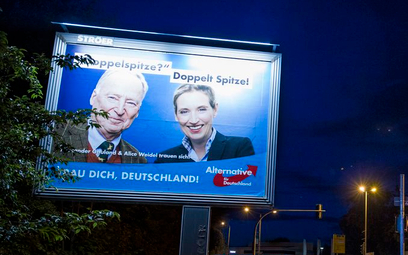 Wyborczy billboard Alice Weidel