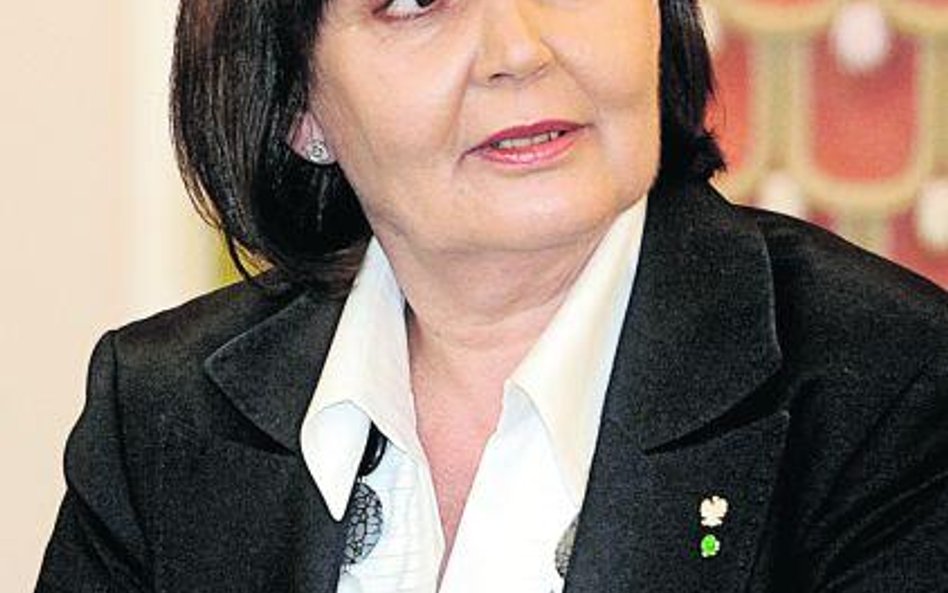 Minister pracy Jolanta Fedak, która odpowiada za ZUS nie da się łatwo przekonać do pomysłów Aleksand