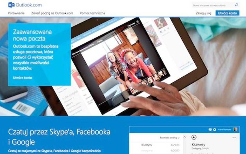 Outlook.com to jedna z najpopularniejszych usług darmowej poczty e-mail na świecie.