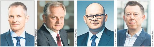 BZ WBK, kierowany przez Michała Gajewskiego (pierwszy z lewej), być może kupi podstawową część Deuts