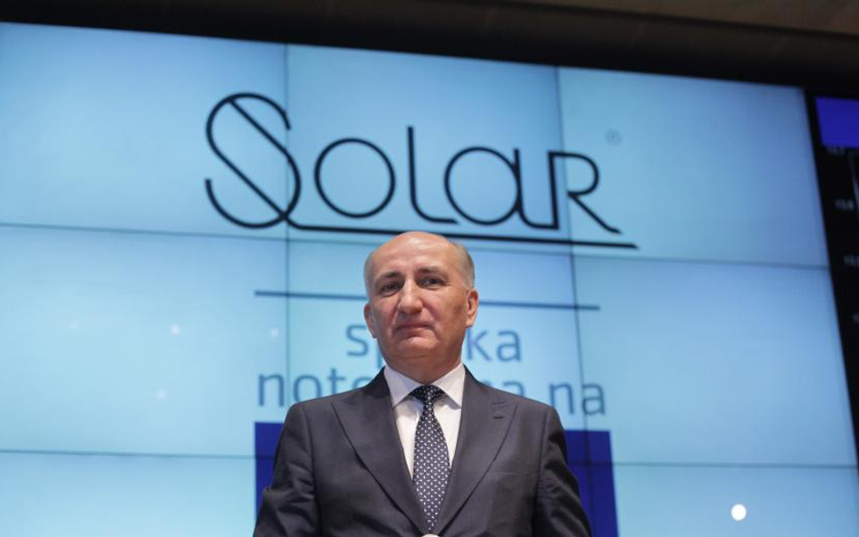 Stanisław Bogacki, prezes Solaru