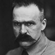 Reprodukcja portretu Marszałka Polski Józefa Piłsudskiego ze zbiorów prywatnych Grzegorza Jaxy-Małac