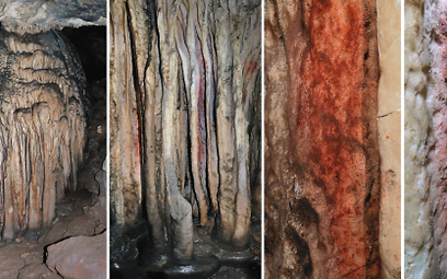 65 tys. lat temu w andaluzyjskiej jaskini Ardales neandertalczycy pozostawili czerwone ślady malowan