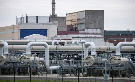 Stacja odbioru gazu, który miał być dostarczany gazociągiem Nord Stream 2